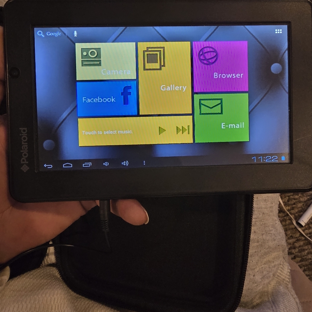 Polaroid 4.3" Internet Tablet PMID4311 BK Android 4.0 Touchscreen